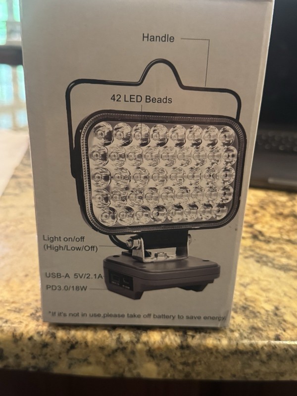 Cordless Work Light (Light Only) gallery