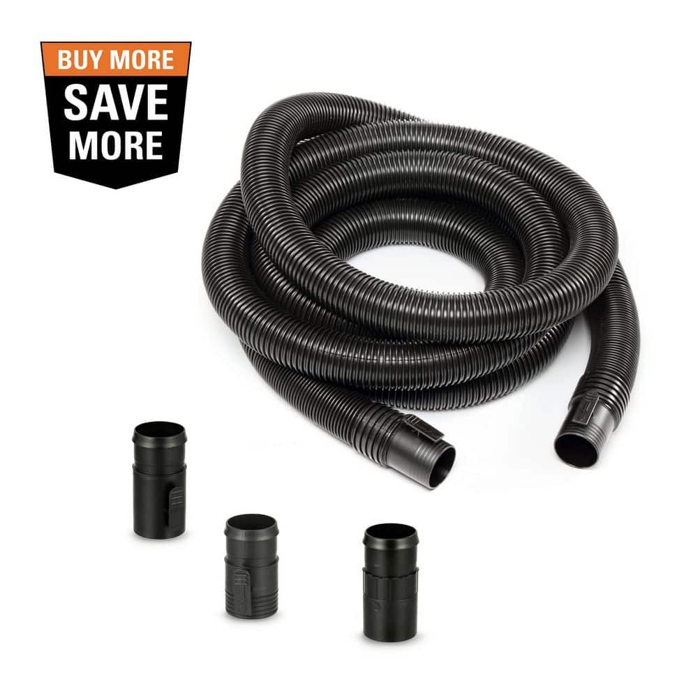 RIDGID 2-1/2 in. x 20 ft. DUAL-FLEX Locking Vacuum Hose Kit for Wet/Dry Vacs gallery