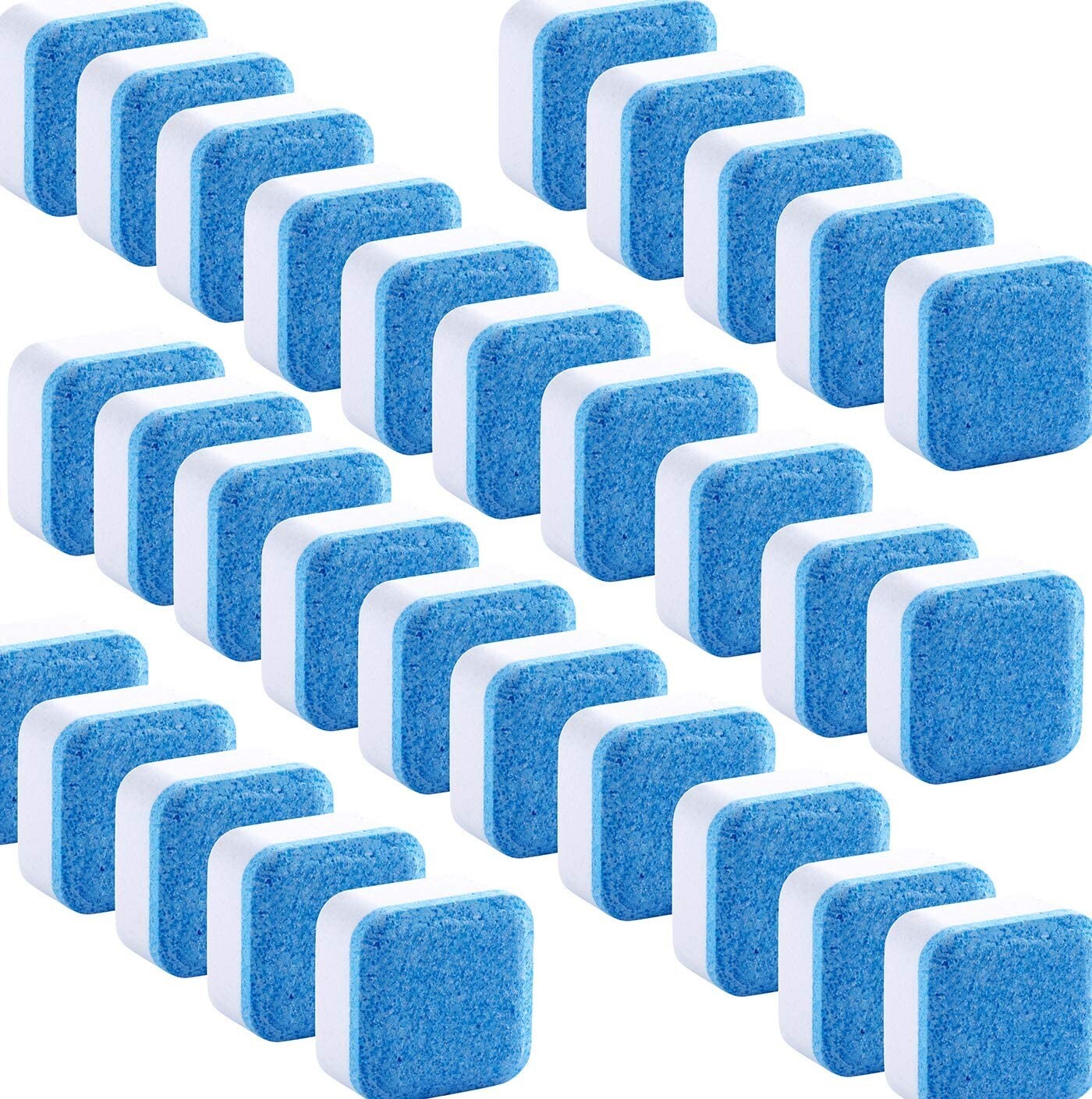 30 Pcs Solid Washing Machine Cleaner, Triple Decontamination Effervescent Clean gallery