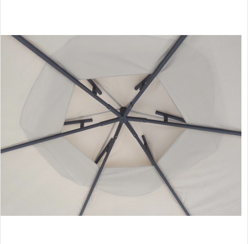 Shade semi permanent Hex Gazebo, Patio furniture Gazebo, mosquito net gazebo     gallery