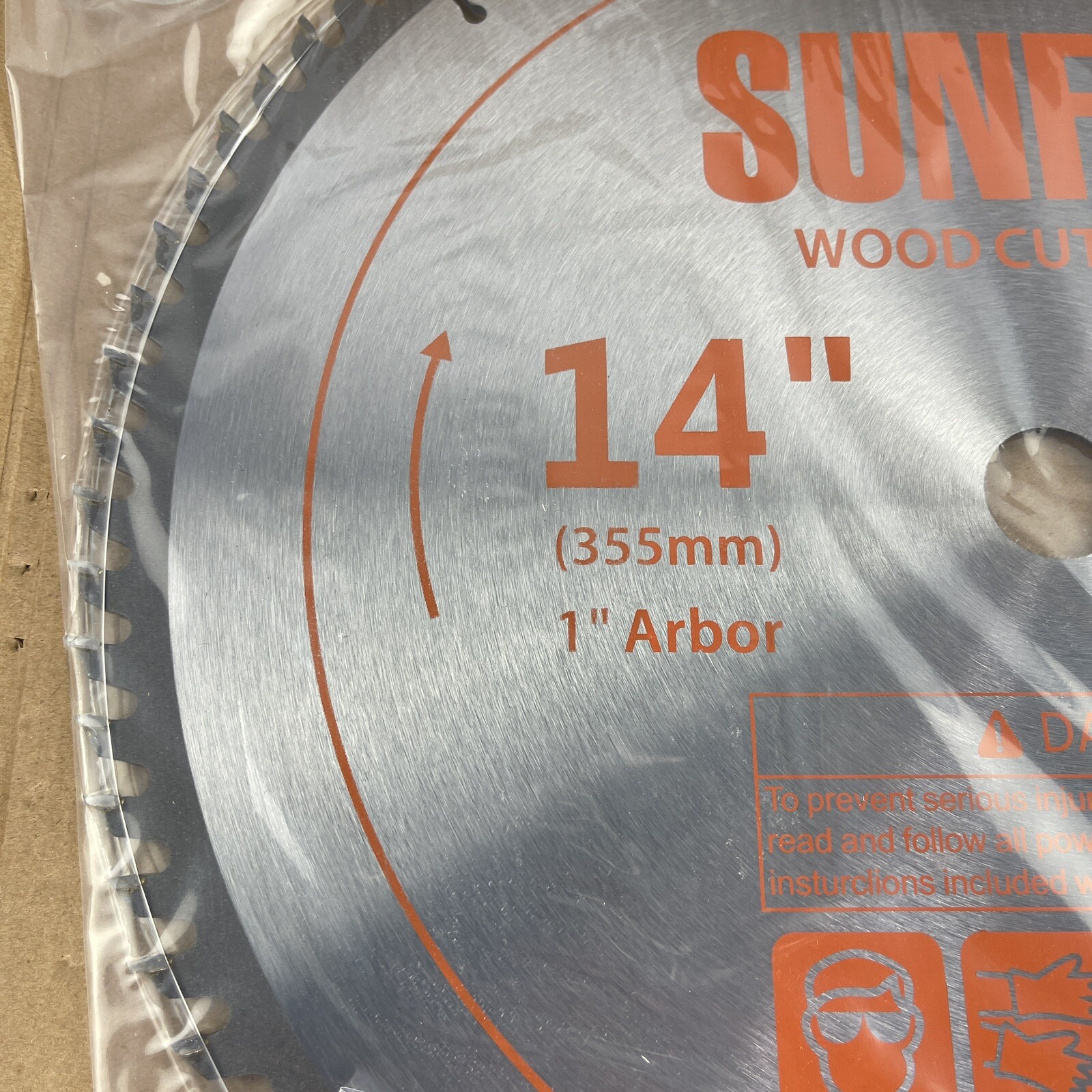 14 Inch Miter/Table Saw Blades 80T with 1 Inch Arbor Circular Saw Blade gallery
