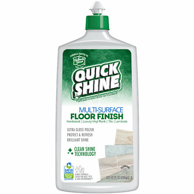 Quick Shine 77777-5 Floor Finish, 27 oz. - Quantity 1 gallery