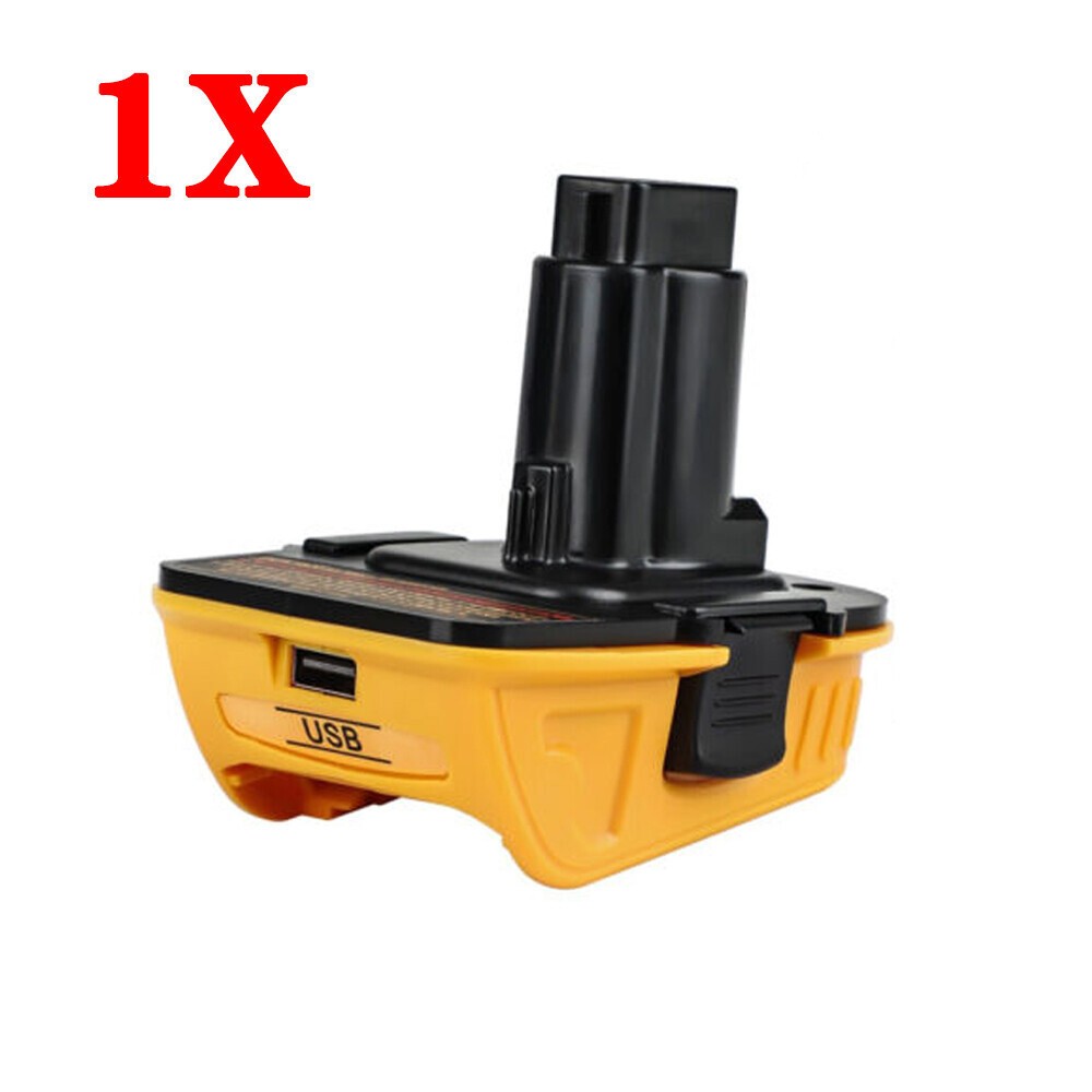 Pack 18V To 20V MAX DCA1820 Adapter Converter For DEWALT 20 Volt Li-ion Battery gallery