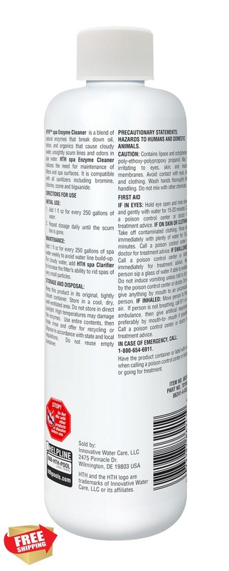 hth Spa Enzyme Cleaner 16oz gallery