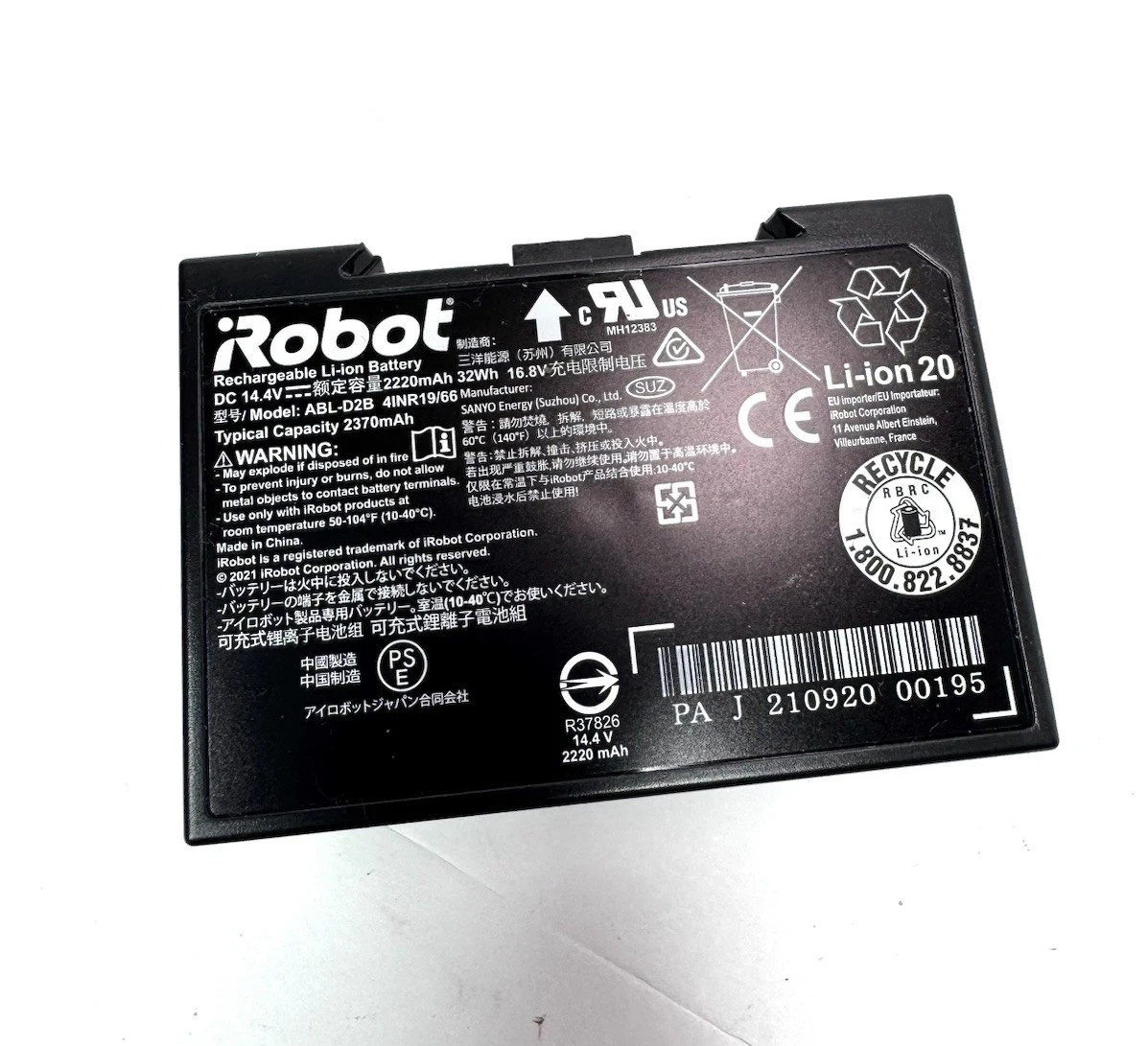 Genuine iRobot Roomba Battery for j5 j6 j7 j8+ i3 i4 i5 i7 i8+ gallery