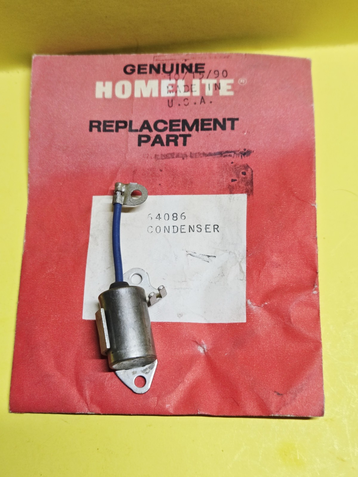 Homelite 64086 Condenser For Homelite VI123 XL123 XL122 XL101 XL102 XL103 XL113 gallery