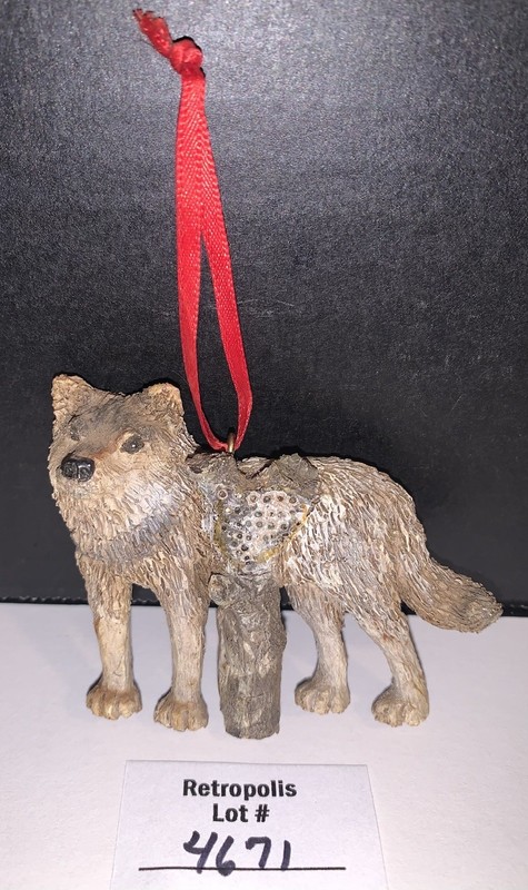 Wolf Ornament Smith River Forge USA gallery