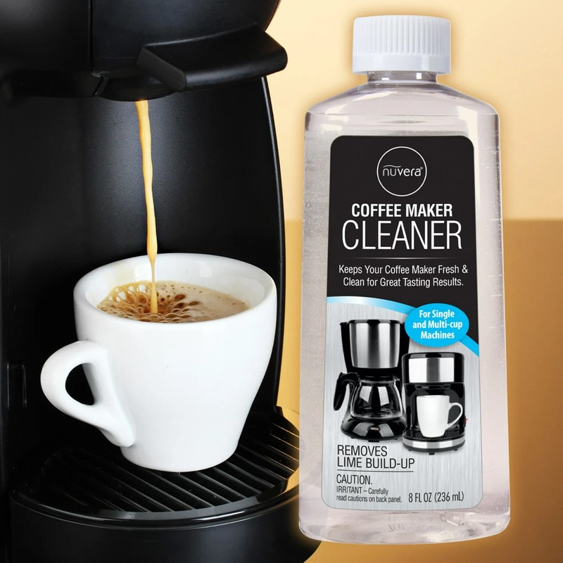 Nuvera Coffee Machine Descaler Solution 8 fl oz Single Cup & Espresso Cleaner gallery