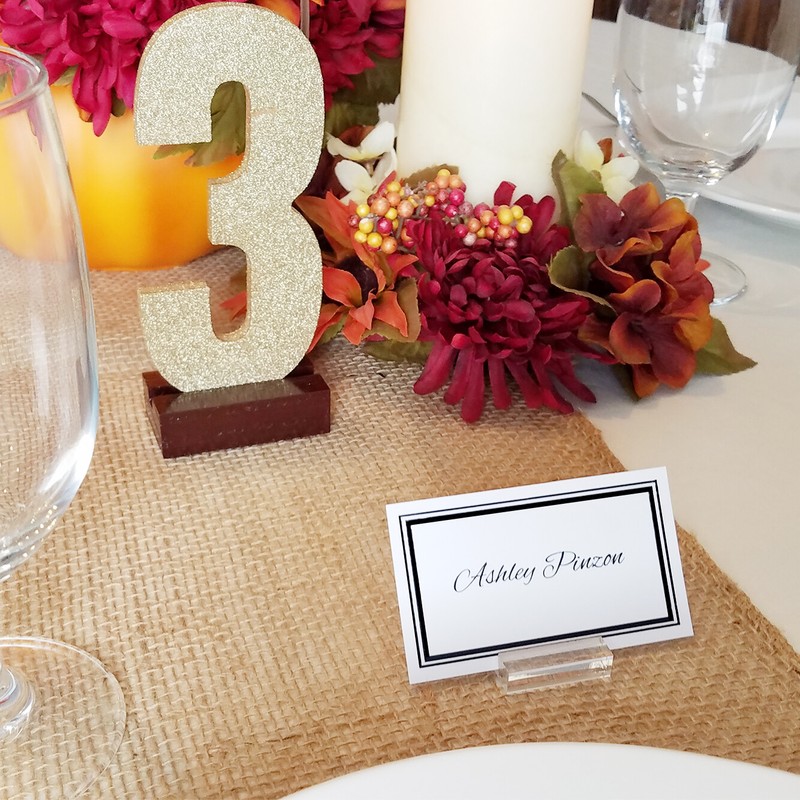 Display Stand Block for Place Settings Business Cards and Product Labels, 1-1/4" gallery