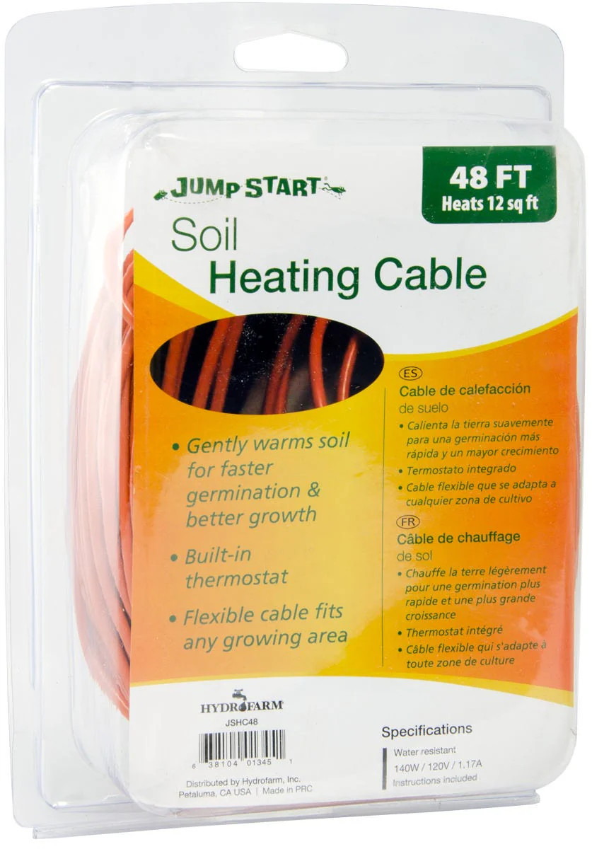 Jump Start Soil Heating Cable 48ft Hydroponic Propagation gallery