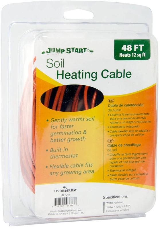 Jump Start Soil Heating Cable 48ft Hydroponic Propagation gallery