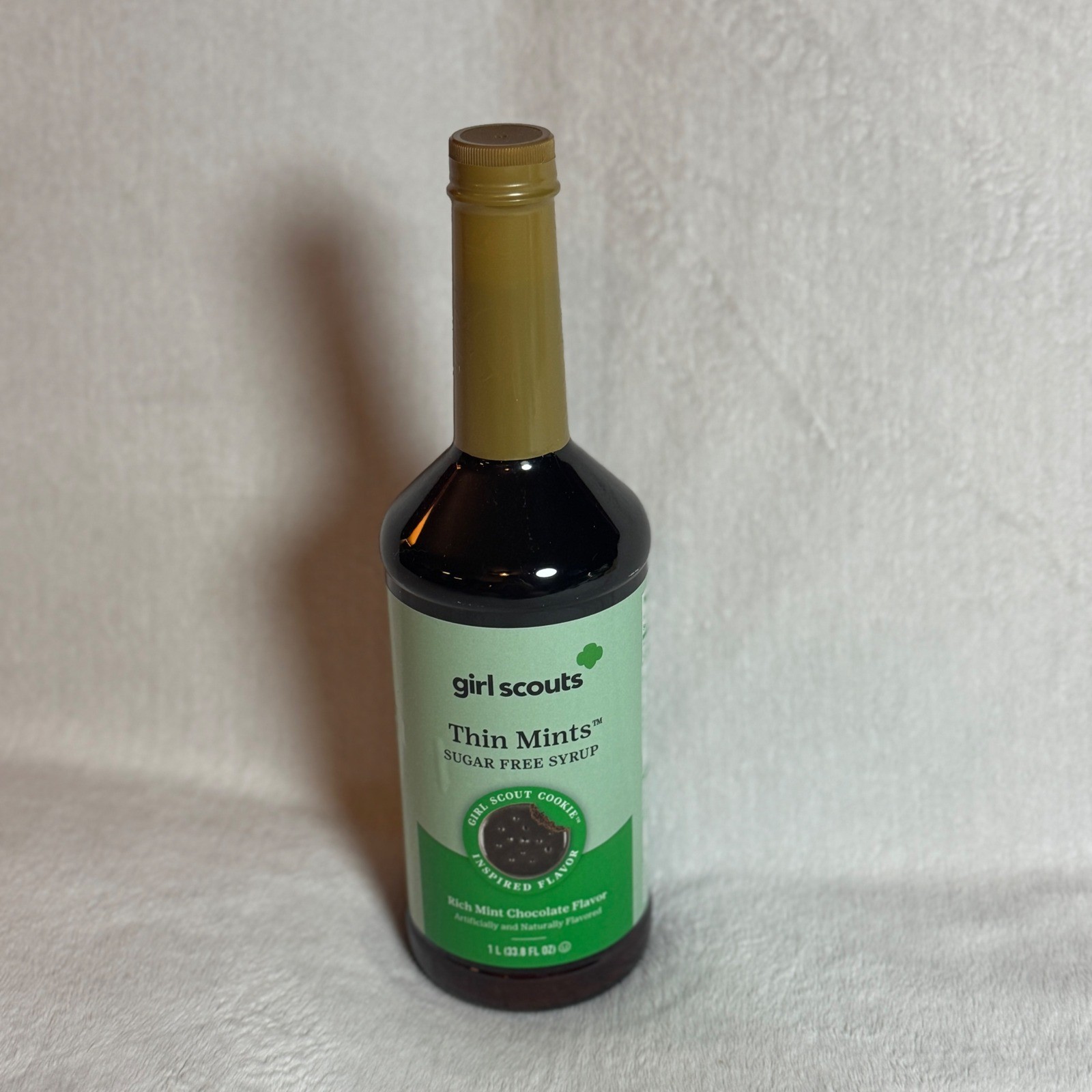 Girl Scouts Cookies Inspired Flavored THIN MINTS Sugar Free Syrup 1 Liter- NEW gallery