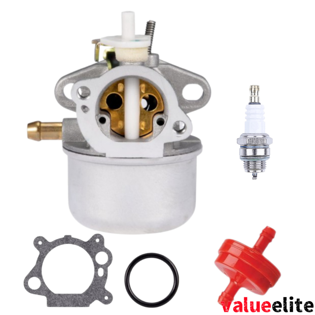 Carburetor Fuel Filter Spark Plug For Briggs Stratton 499059 497586 491588 79986 gallery