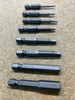 HeX Drive METRIC Bit Set 8 Pieces 1/4” Drive Magnetic S2 Steel 2 Inch for drills gallery