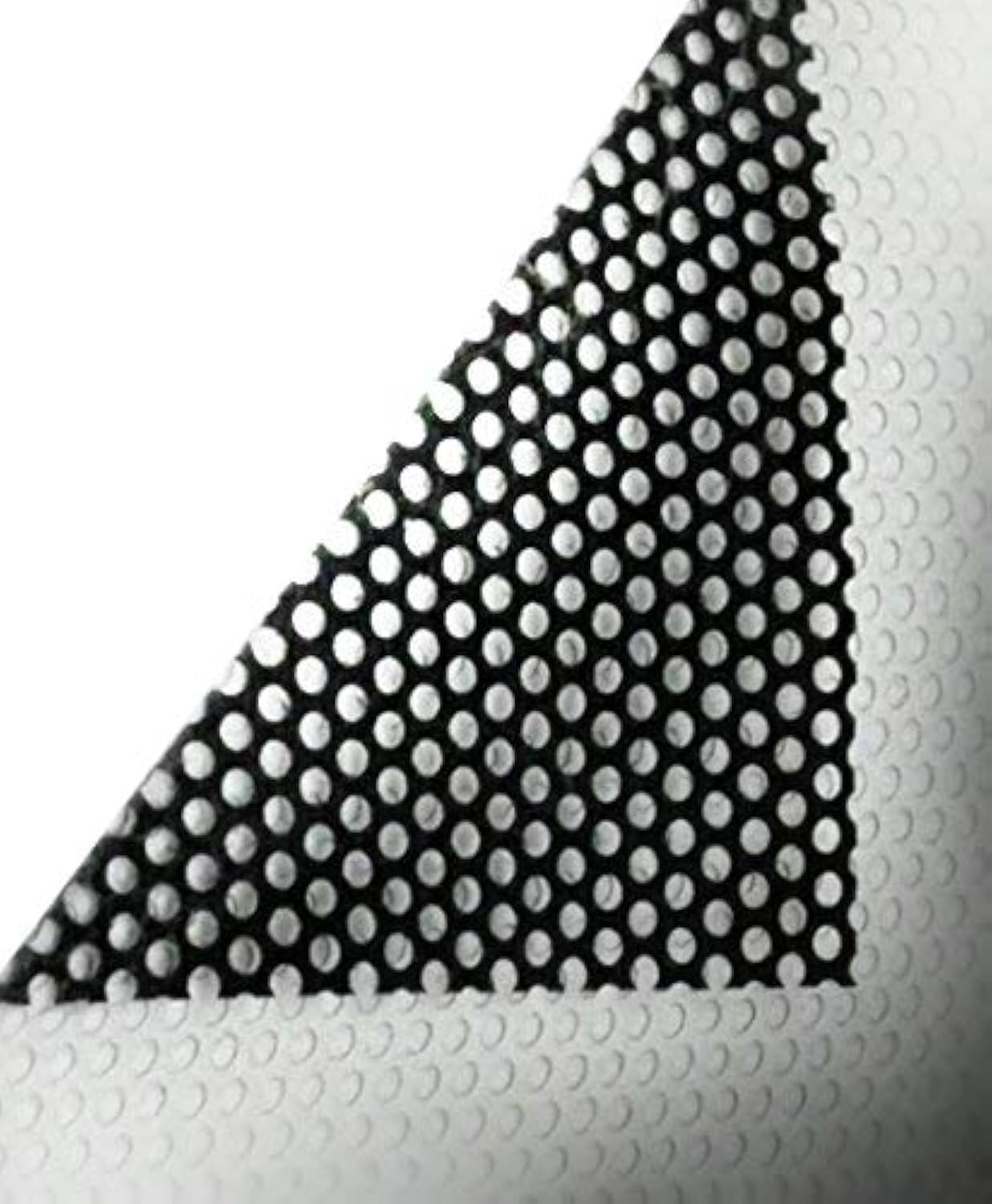 One-Way Perforated Vinyl Privacy Window Film Adhesive 0.5ft x 54", White gallery