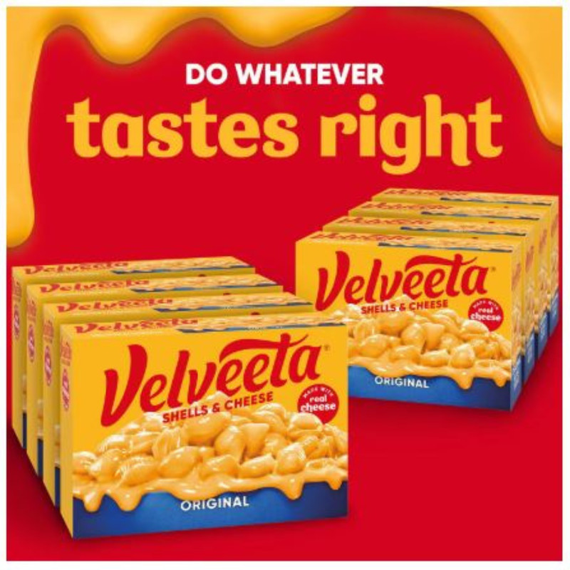 Velveeta Shells & Cheese Original 12 oz 8 pk gallery