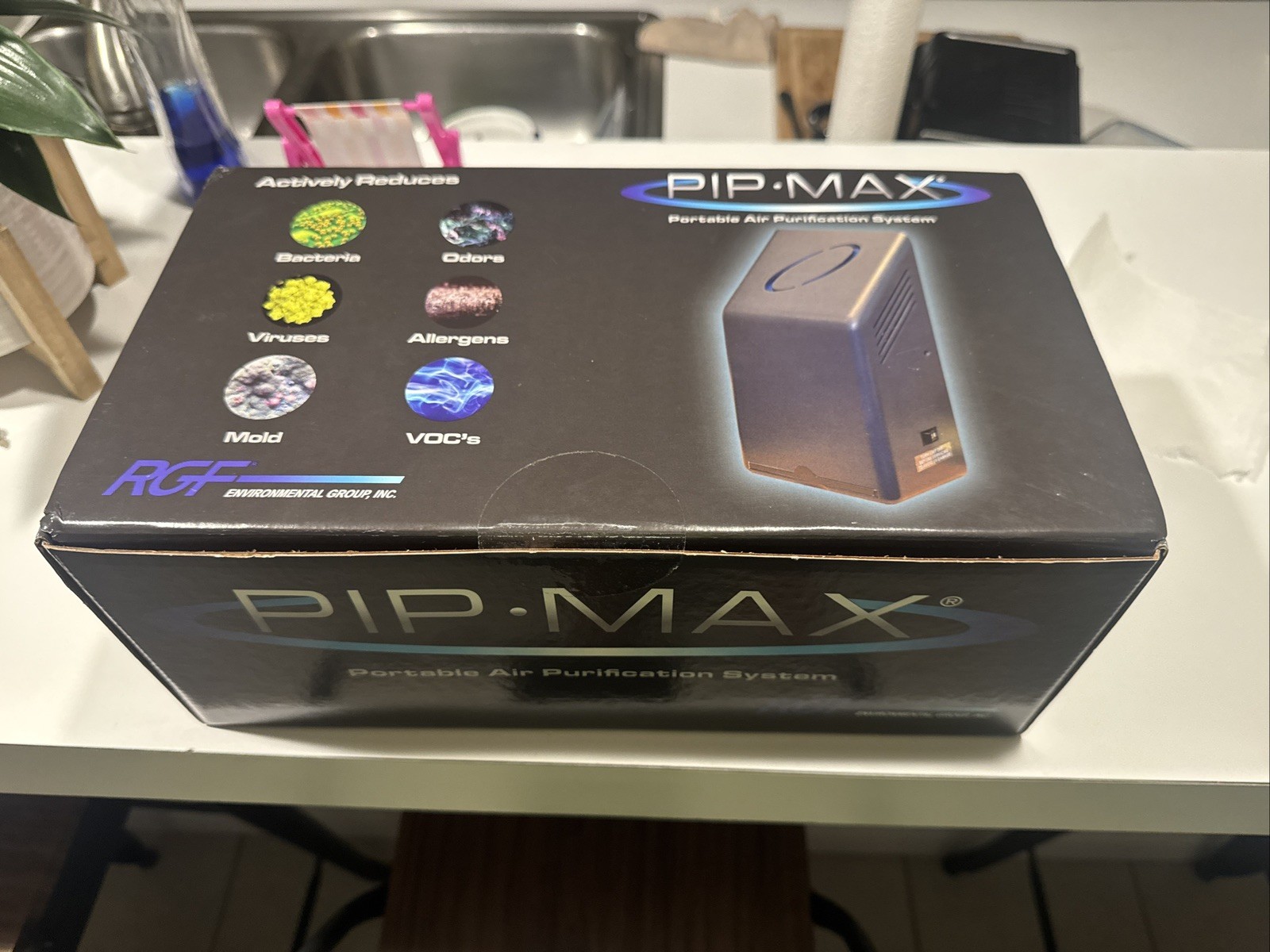 PIP-MAX Portable Air Purification System 120 VAC gallery