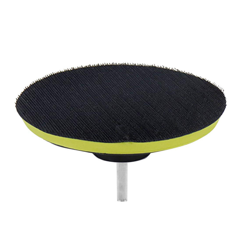 2 Pcs 5" Hook & Loop Backing Pad w/ M10 Drill Adapter for Orbital Sander gallery