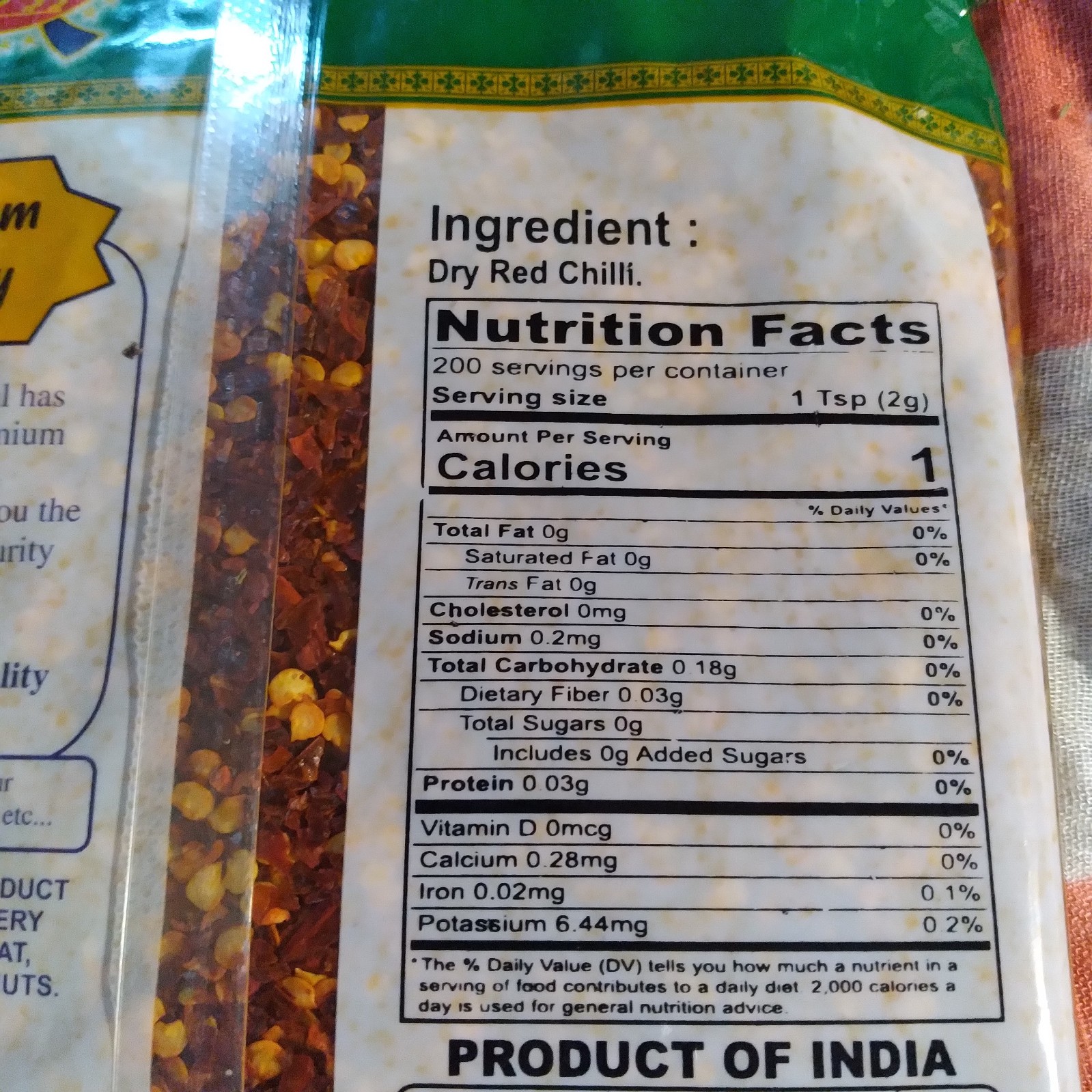 Crushed Red Pepper - Two Pack (14 Ounce Bags) gallery