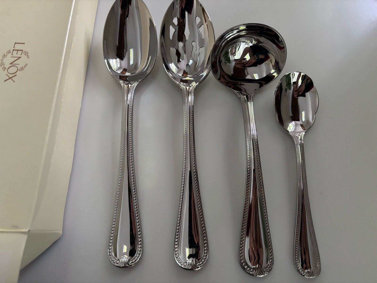 Lenox - VINTAGE JEWEL - 4 piece hostess set - NIB gallery
