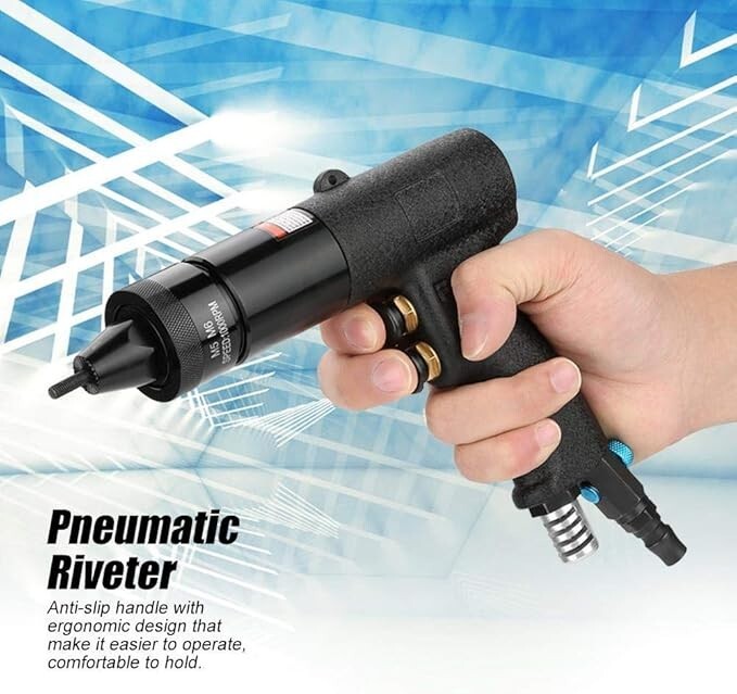 LIKE NEW Pneumatic Rivet Nut Tool M5/M6 – Fast & Easy Riveting Tool gallery