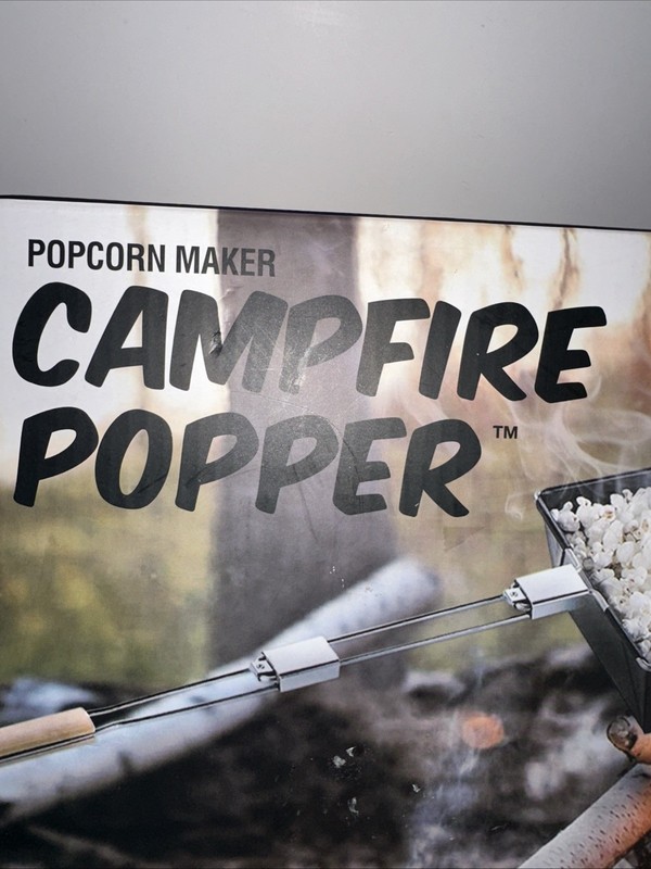 Campfire Popcorn Popper Protocol Camping Popcorn Maker 3 Quarts 5 Minutes Long gallery