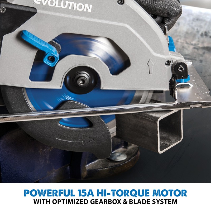 Evolution S185CCSL: Metal Cutting Circular Saw 7-1/4 in. Blade gallery
