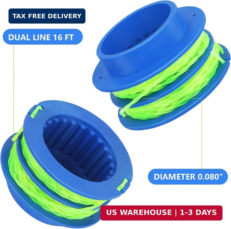 THTEN KLS 124-03 Trimmer Line Compatible with Kobalt KST 1124B-03,KST 2024A-03,K gallery