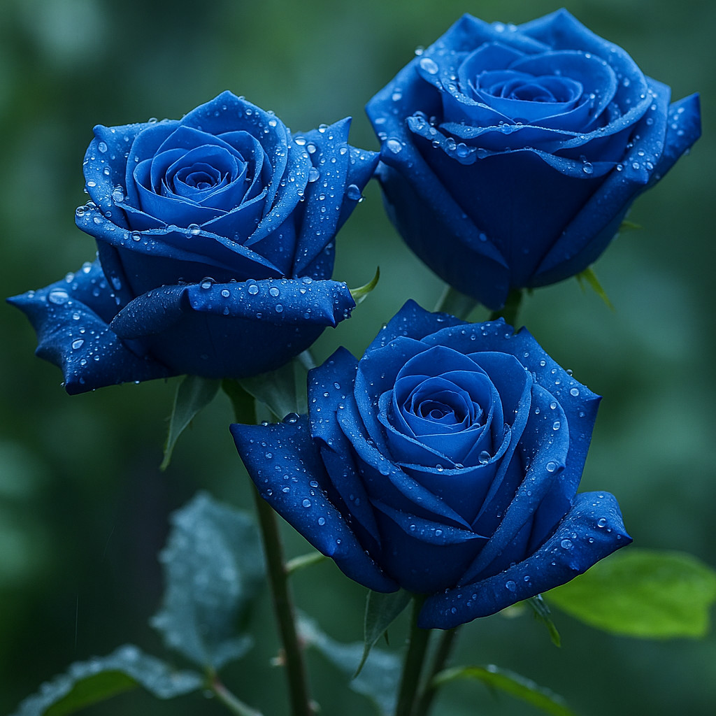 Blue Rose Seeds – 20 Seeds – Unique Color Rose Variety for Decorative Home gallery