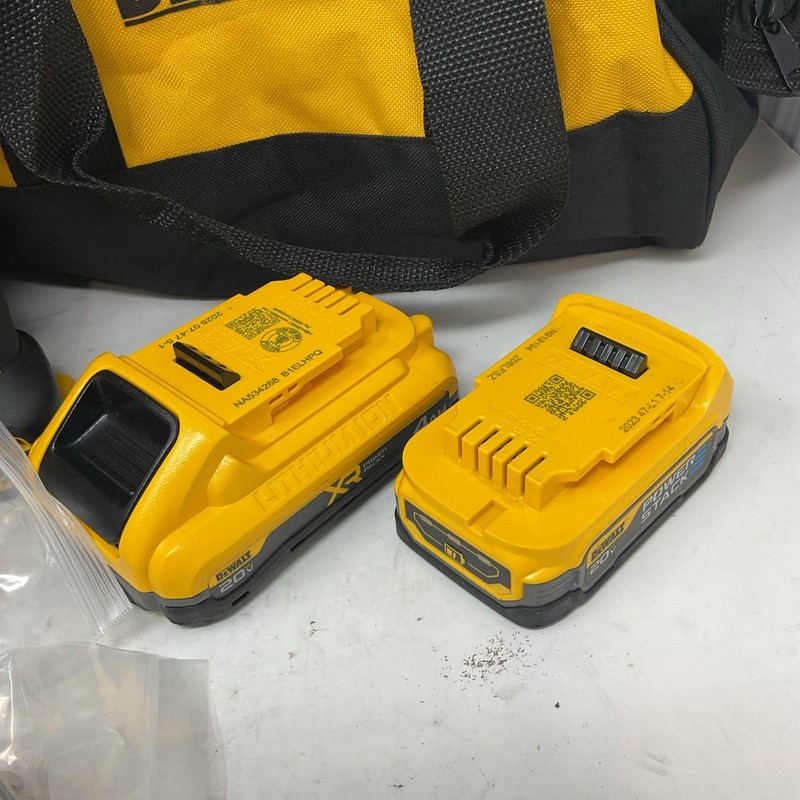 DeWalt XR 20v Max 2-Tool Hammer Drill & Impact Driver Combo Kit DCK251E1QQ1 gallery