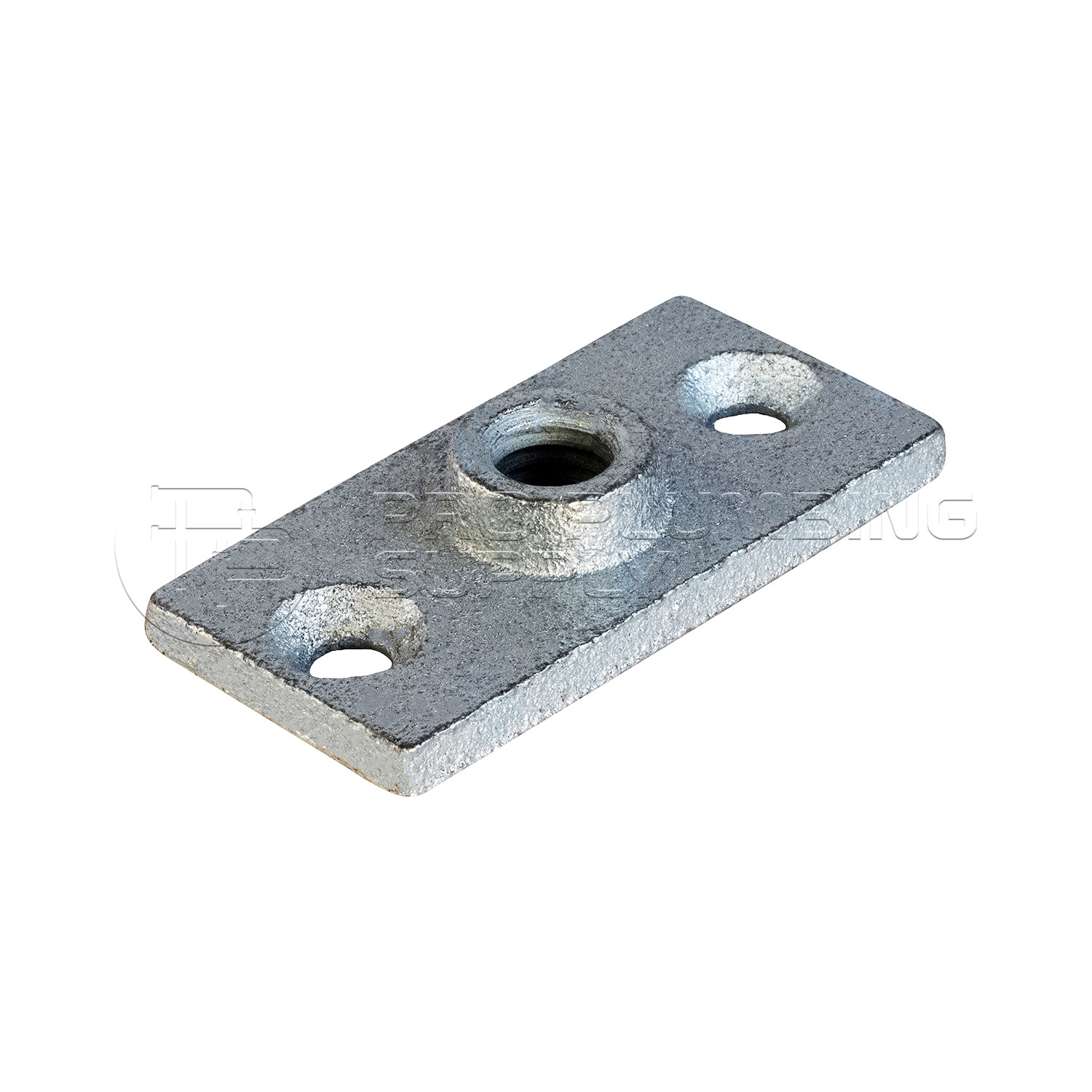 Highcraft 3/'8"in-1/2"in Galvanized Iron Threaded Rod Hanger Plate Ceiling Flang gallery