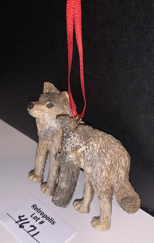 Wolf Ornament Smith River Forge USA gallery