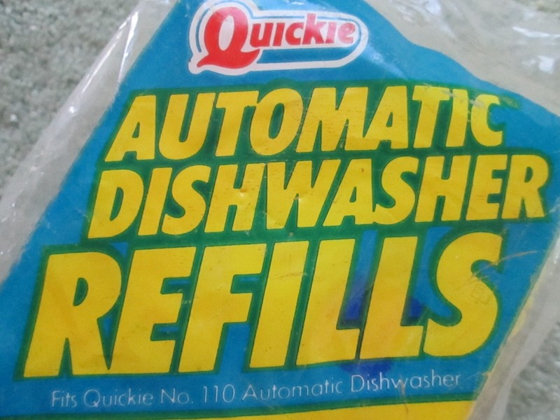 Quickie Automatic Dishwasher Refills ~ Fits Quickie No. 110 ~ 2 #111 Refills gallery