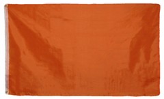 3×5 Orange Plain Solid Color Flag House Banner Grommets Super Polyester 5X3 100D