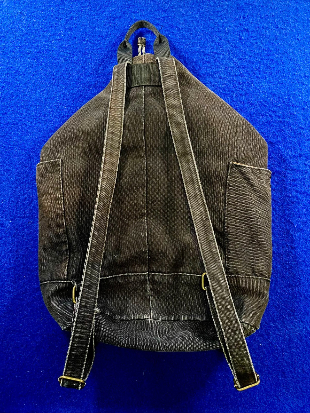 Kavu Canvas Hiking Backpack Black 2