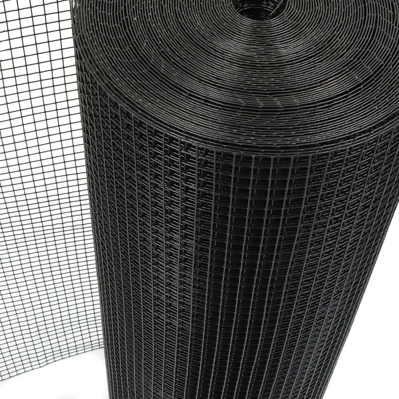 50/100FT 1/2Inx1/2In Hardware Cloth Chicken Wire Fence Vinyl Coated Welded Mesh gallery