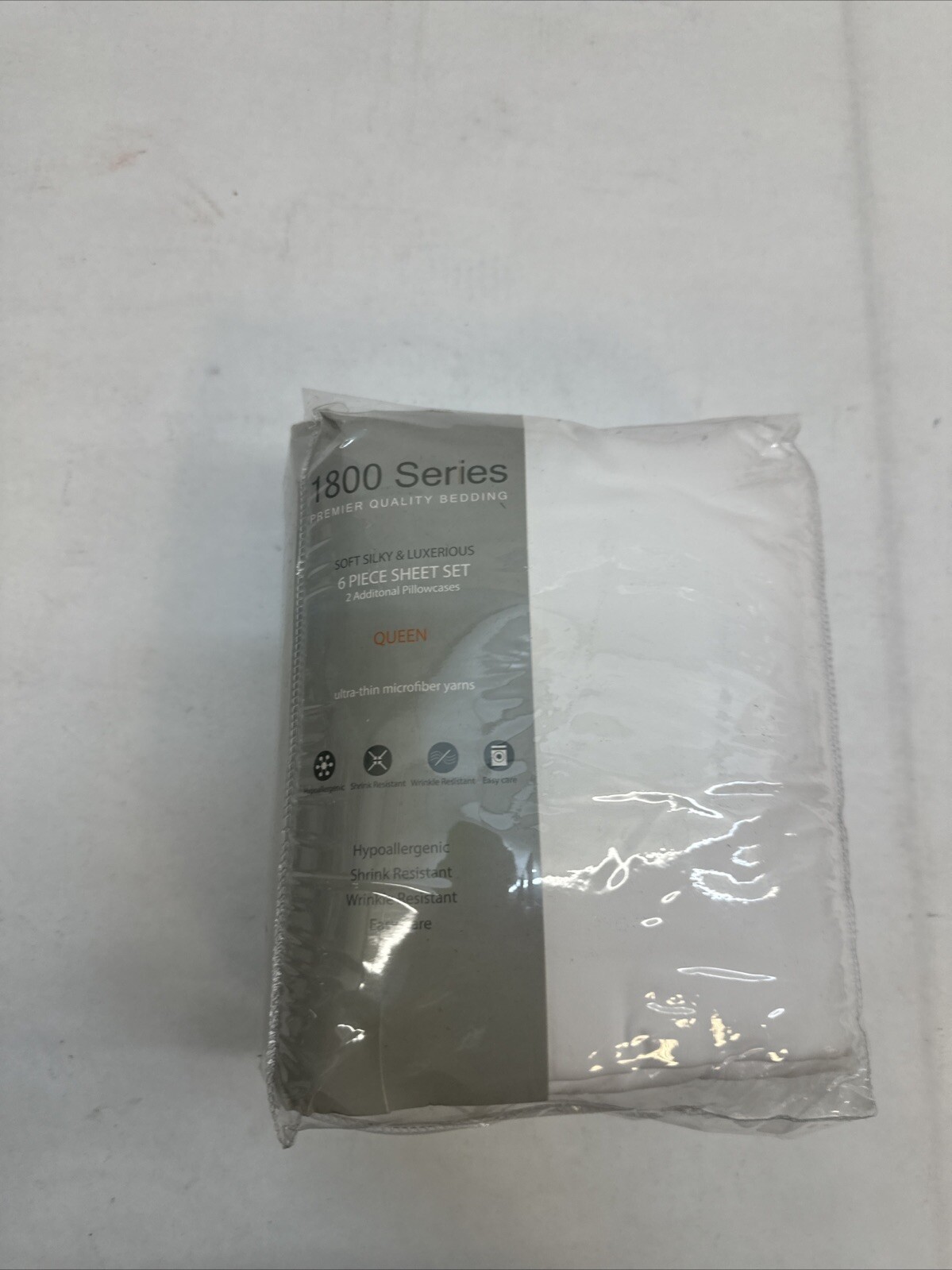 Swift Home 1800 Series-6 Piece Sheet Set- King Cream Hypoallergenic gallery