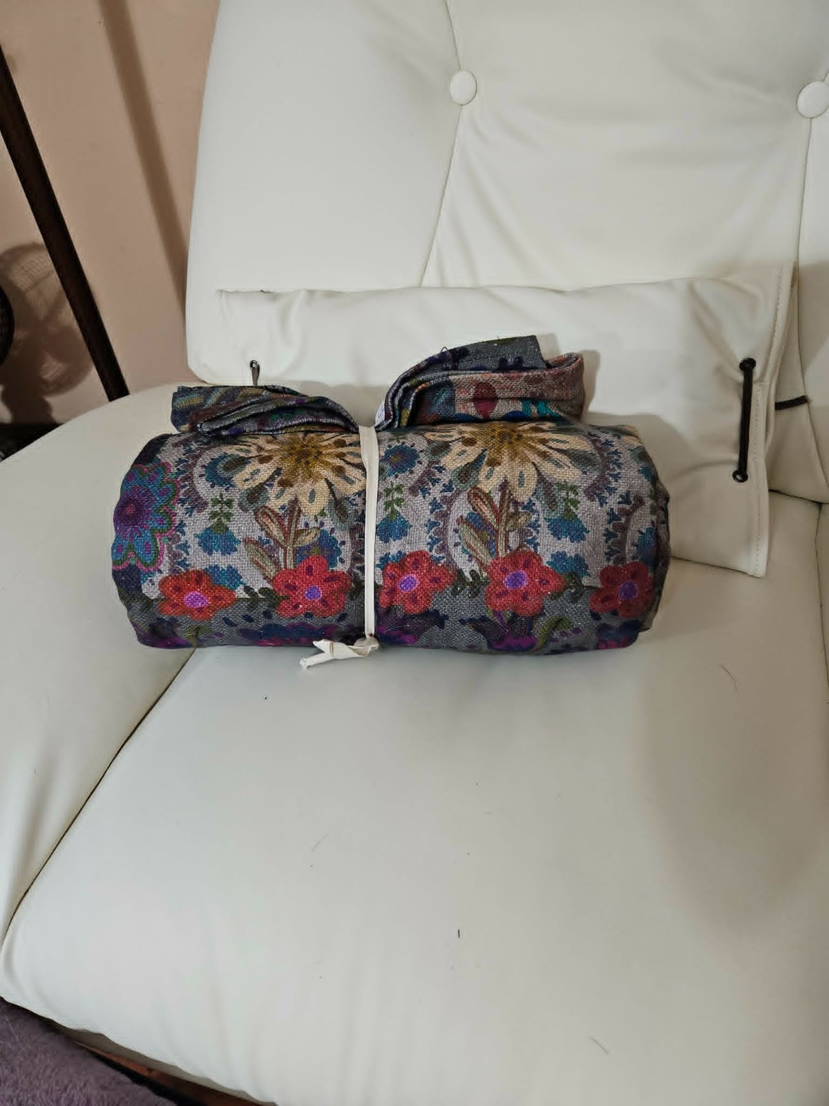 Natural Life Bedding Set Boho Fringe Bedspread and 2 Shams KING size NEW gallery