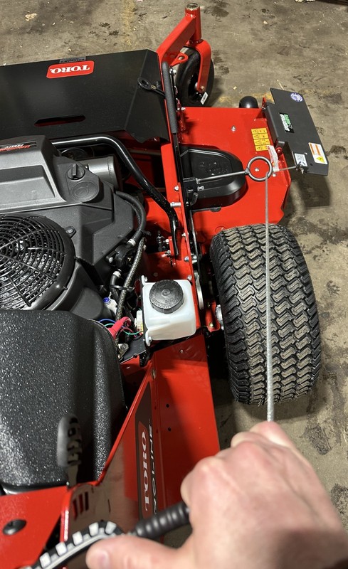 Speedtrap® Chute Blocker Toro® Proline™ 36"/48"/54"/60" 2 Minute Install! gallery