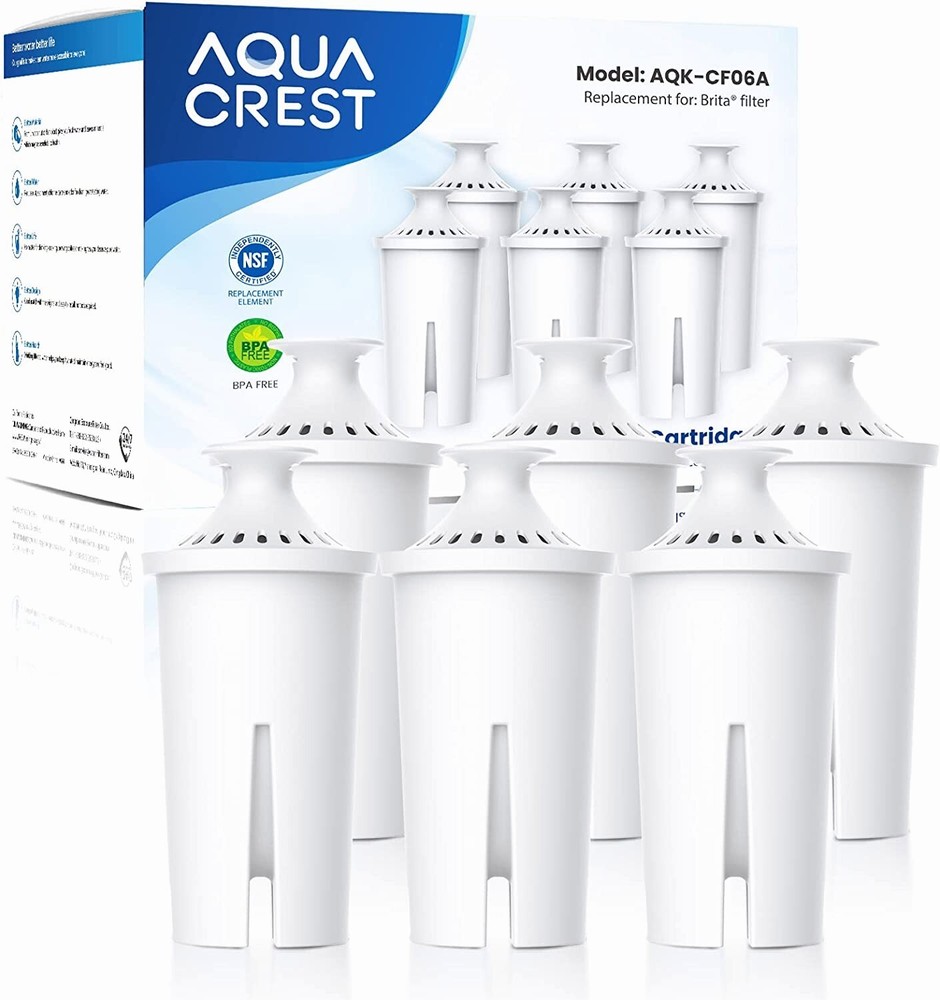 AQUA CREST Replacement for Brita® Pitchers and Dispensers,Classic OB03, Mavea®