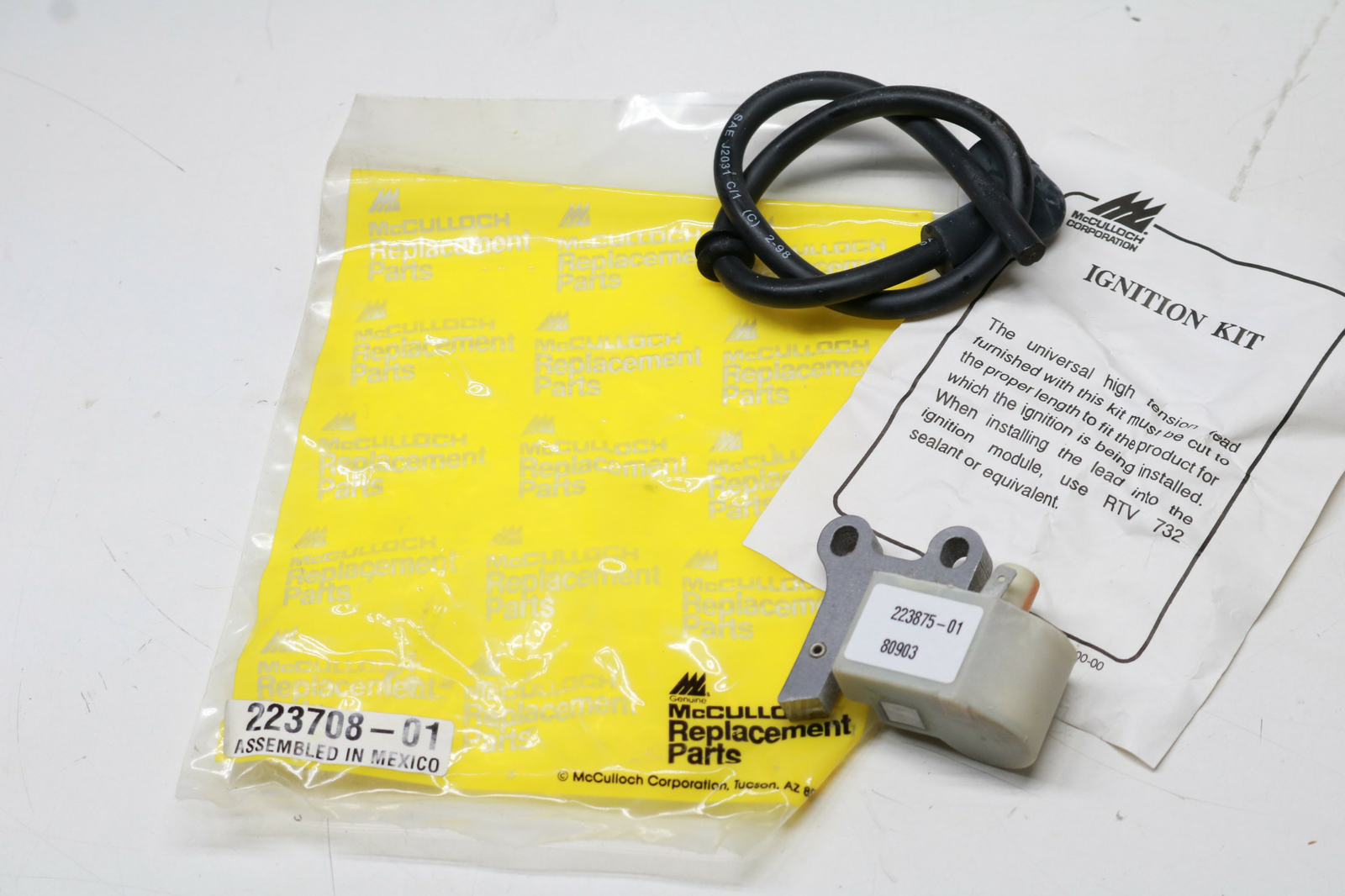 McCulloch Ignition Coil Module Timber Bear Pro Mac 10-10S 610 650 605 Timberbear gallery