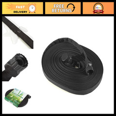 75ft Flat Soaker Hose – Drip Irrigation System – Water-Saving Design – Consisten