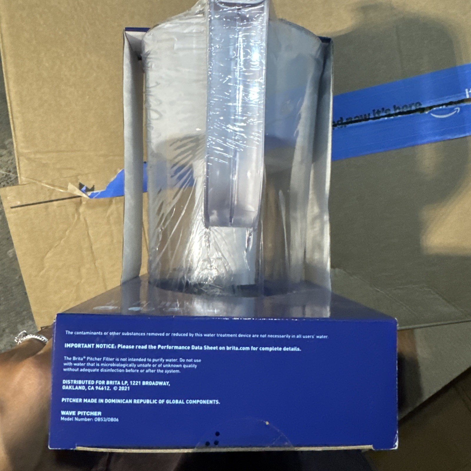 Brita Large 10 Cup Water Pitcher + 2 Elite LongLast+ Filters Last 6 Months Each gallery