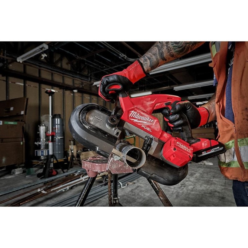 Milwaukee Tool 2829S-20 M18 Fuel Compact Dual-Trigger Band Saw (Tool-Only) gallery