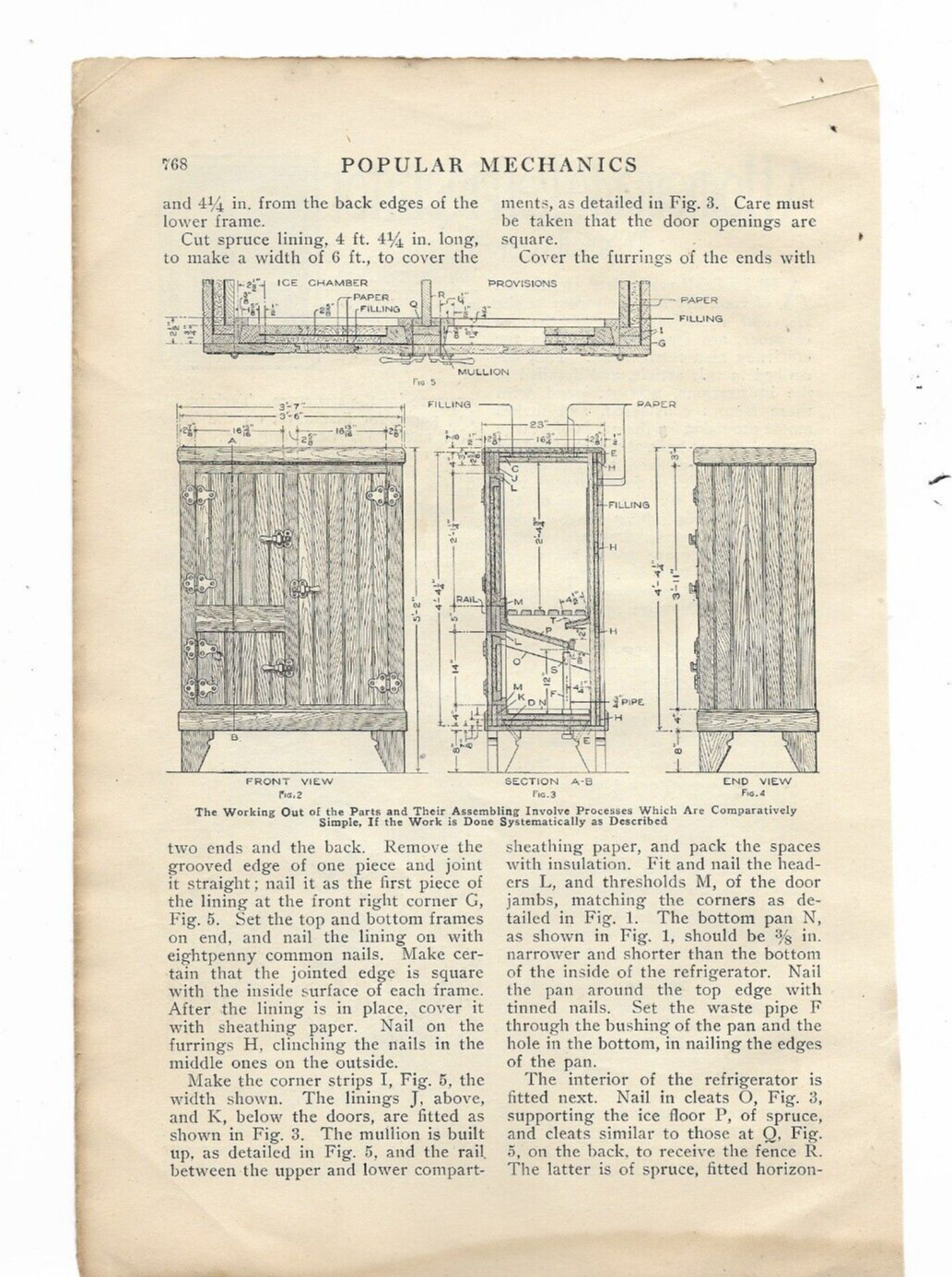 A HOMEMADE REFRIGERATOR AT SMALL COST PARTS ASSEMBLE ASSEMBLY INSTRUCTIONS .5 gallery