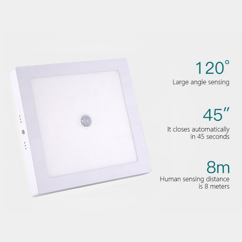 15W 25W 30W PIR Motion Sensor Led Panel Light Ceiling Down Lamp Bulb 110V 220V gallery
