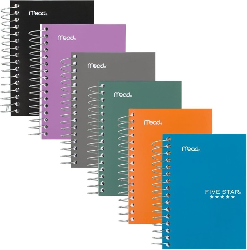 Travel-Friendly Fat Lil' Notebook - College Ruled, 3.5" x 5.5", Ink Resistant gallery
