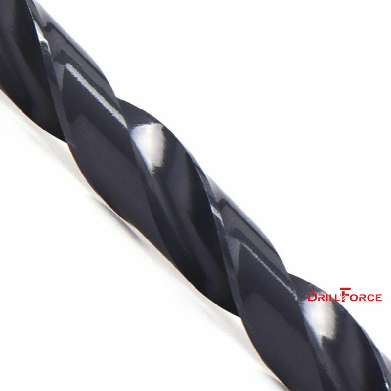 Drillforce 5/16"-1/2" Fractional Drill Bit HSS M2 Jobber Length Metal Drill Bit gallery