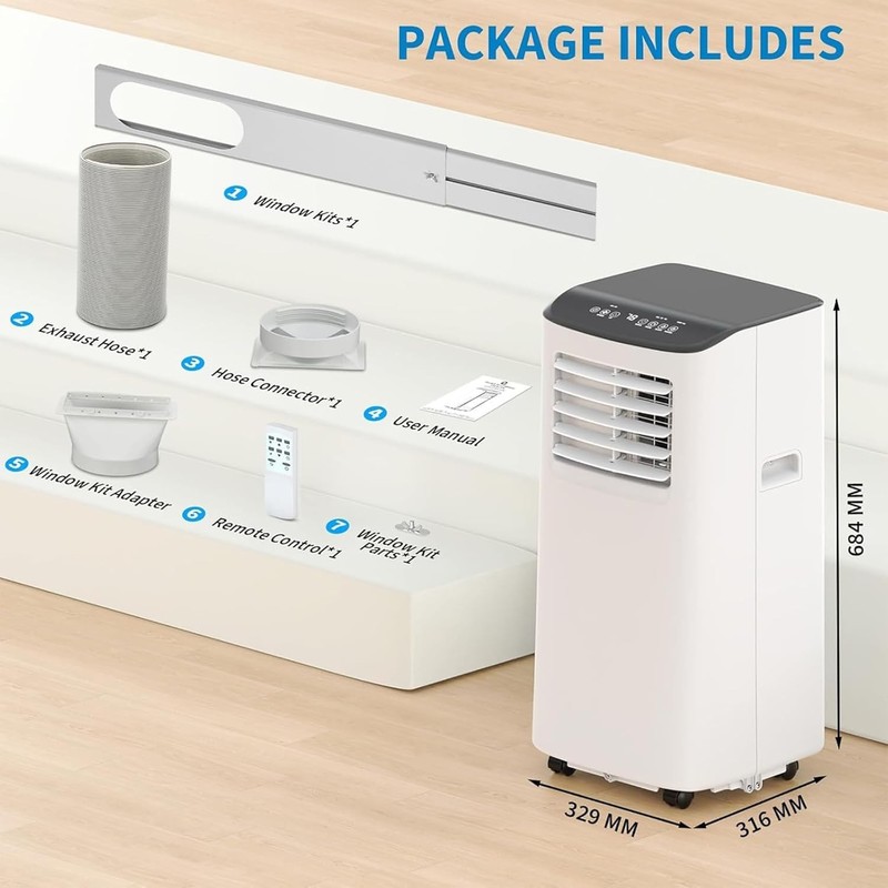 11500 BTU Mini Split AC/Heating System, 115V WIFI Enabled Energy Efficient Mini gallery
