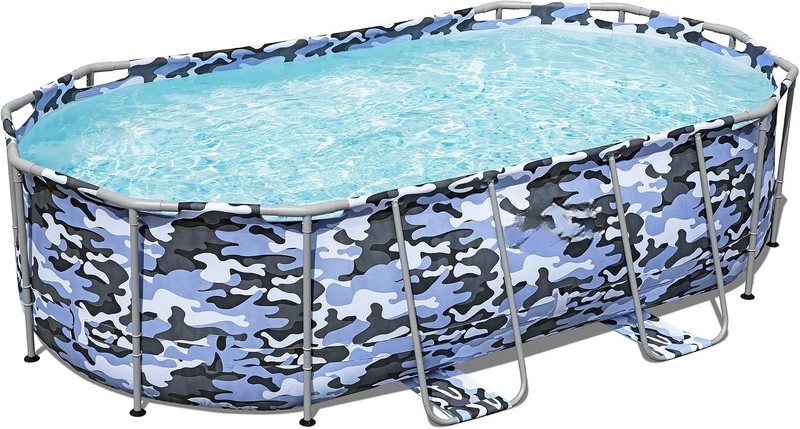 :Steel Pro Max - Oval Swimming Pool Set - 14' X 8'2" X 39.5, above Ground Pool gallery